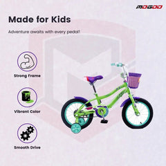 Mogoo Athena 20" Kids Bicycle – Shamrock Green - Colorland Toys