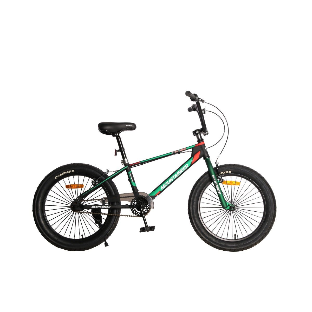 Mogoo Bicycle 16 Inch Mountaineer Green - Colorland Toys