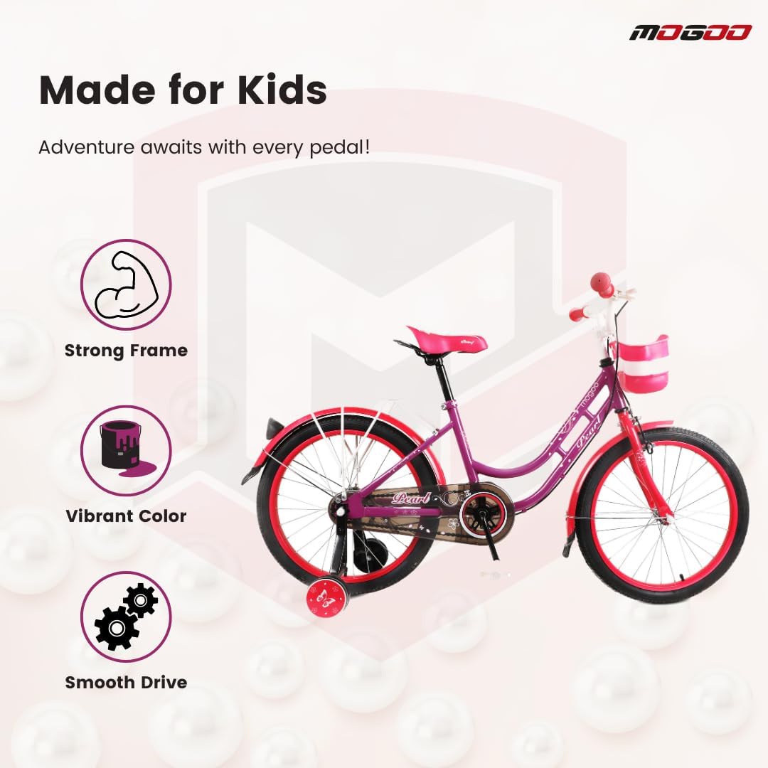 Mogoo Bicycle 16 Pearl Purple — image 3