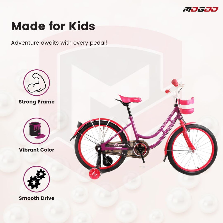 Mogoo Bicycle 16 Pearl Purple — image 3