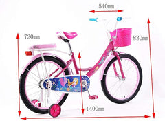Mogoo Bicycle 20 Elgo Mermaid Dark Pink - Colorland Toys