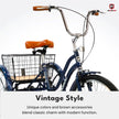 Mogoo Hauler Tricycle 24 Basket Blue