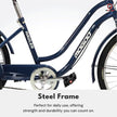 Mogoo Hauler Tricycle 24 Basket Blue