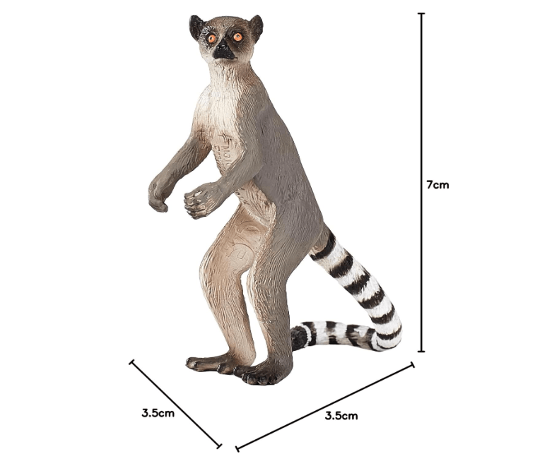 Mojo Animal PlaneRingtaiL Lemur 387177 - Colorland Toys