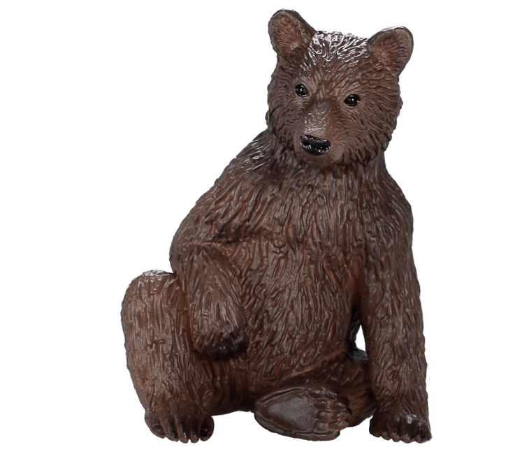 Mojo Grizzly Bear Cub Animal Figure 387217 - Colorland Toys