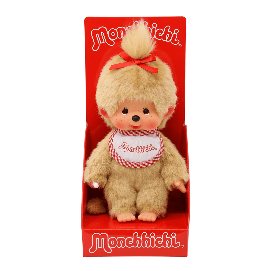 Monchhichi Beige Girl Plush 20cm M-255146 — image 2