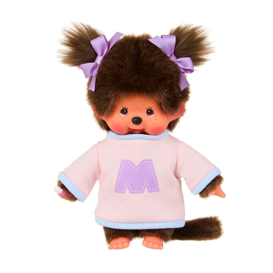 Monchhichi Bi-Color Sweater Girl Plush 20cm M-203956 — image 3