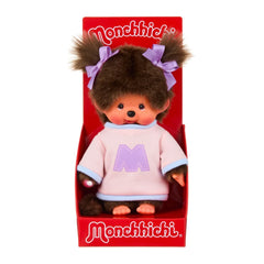 Monchhichi Bi-Color Sweater Girl Plush 20cm M-203956