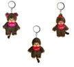 Monchhichi Classic Plush Keychain 10cm Assorted M-253410