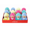 Monchhichi Colorful Beanies Plush Keychain 14cm with Plastic Hook Assorted M-204106