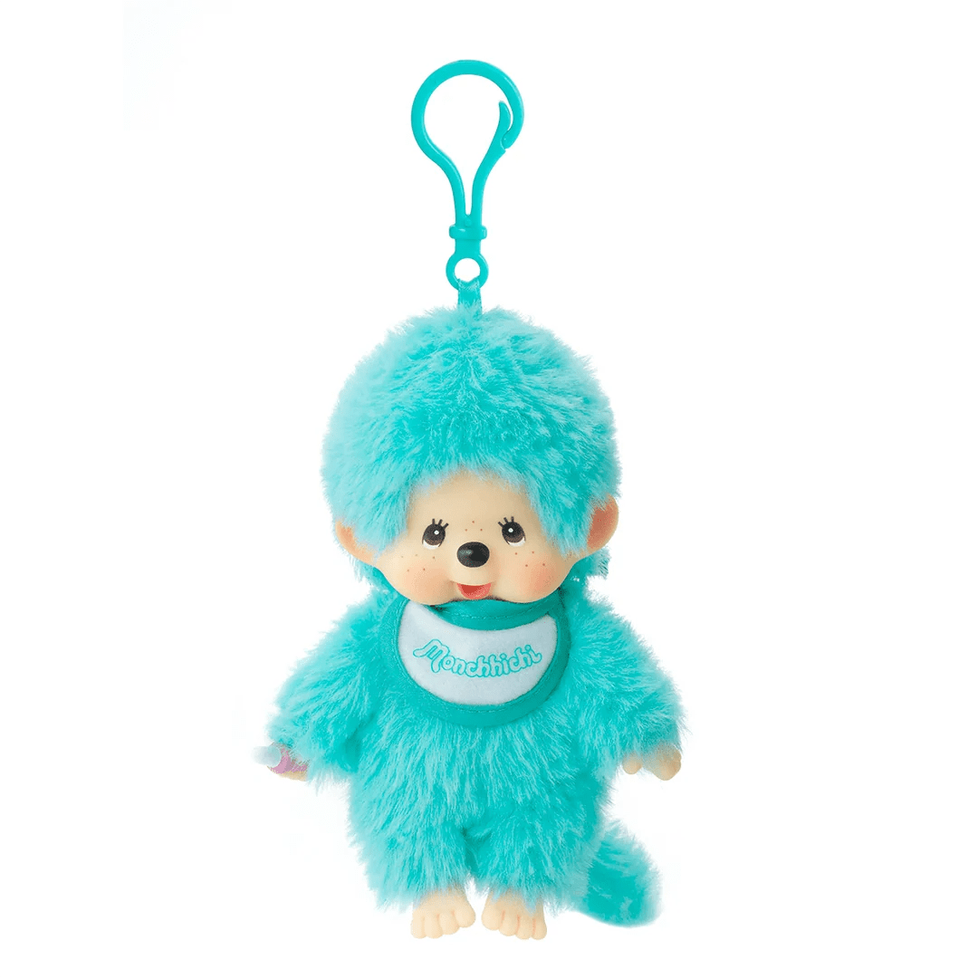 Monchhichi Colorful Beanies Plush Keychain 14cm with Plastic Hook Assorted M-204106 — image 4