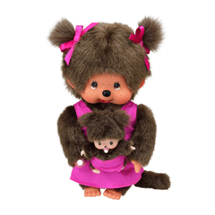 Monchhichi Mother Care Monchhichi Pink Girl M-236200 - Colorland Toys