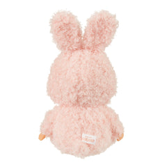 Monchhichi Sitting Fluffy Bunny Pink Plush 20cm M-245758 - Colorland Toys