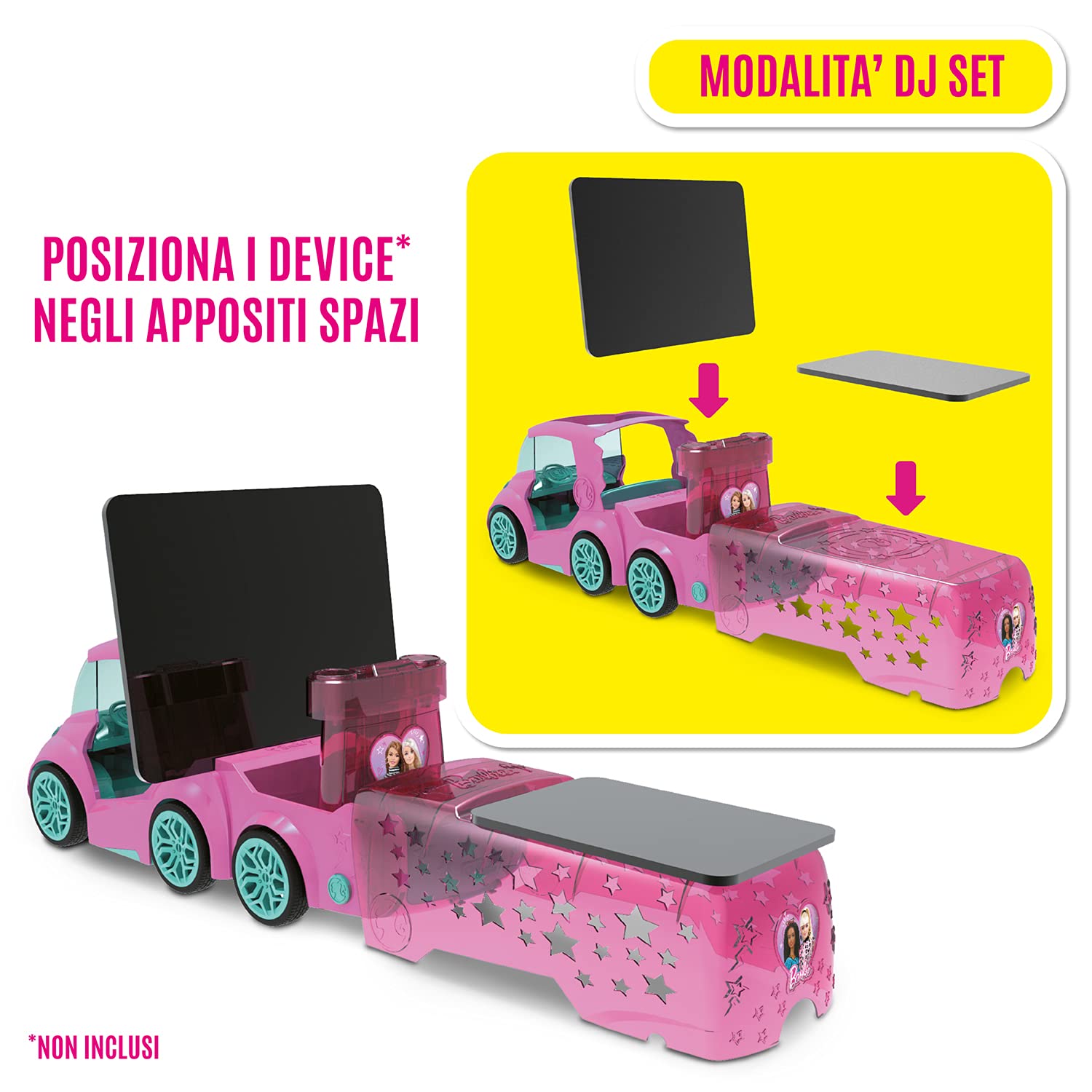 Mondo Barbie RC Cruiser DJ Express Deluxe 63685 - Colorland Toys