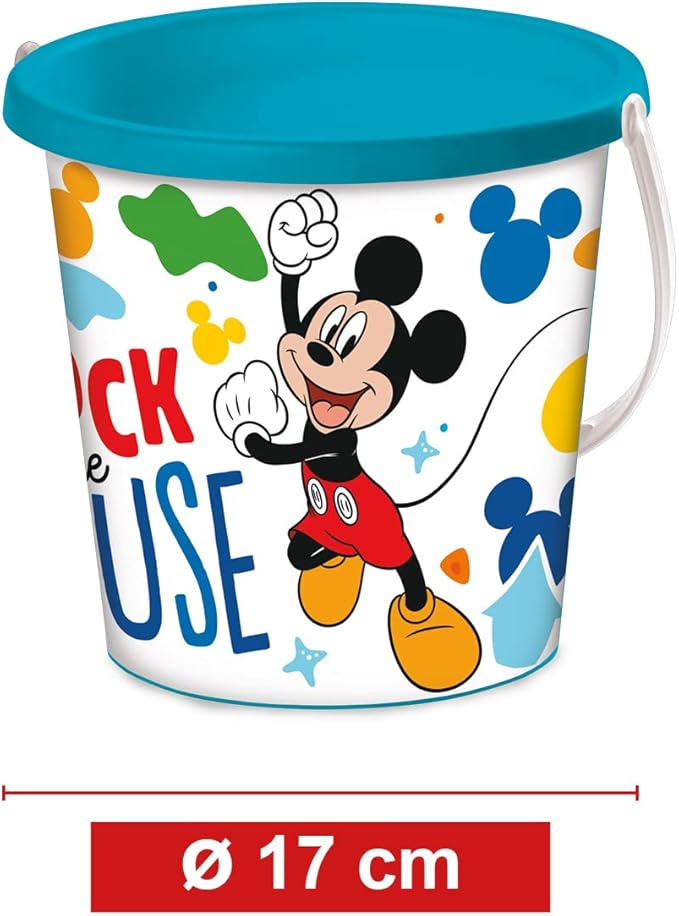 Mondo Deluxe Bucket Set Mickey 17cm 18535 - Colorland Toys