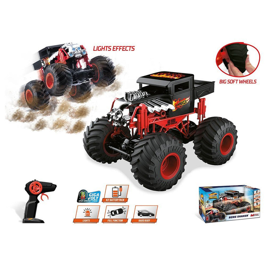 Mondo Hot Wheels RC Monster Truck Bone Shaker 2.4Ghz 63648 — image 2