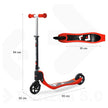 Mondo On & Go Horizon 5.0 2 Wheel Scooter Red 28566