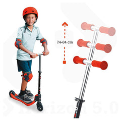 Mondo On & Go Horizon 5.0 2 Wheel Scooter Red 28566 - Colorland Toys