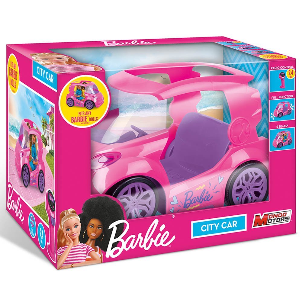 Mondo RC Motors Barbie City Car 1:24 63698 - Colorland Toys
