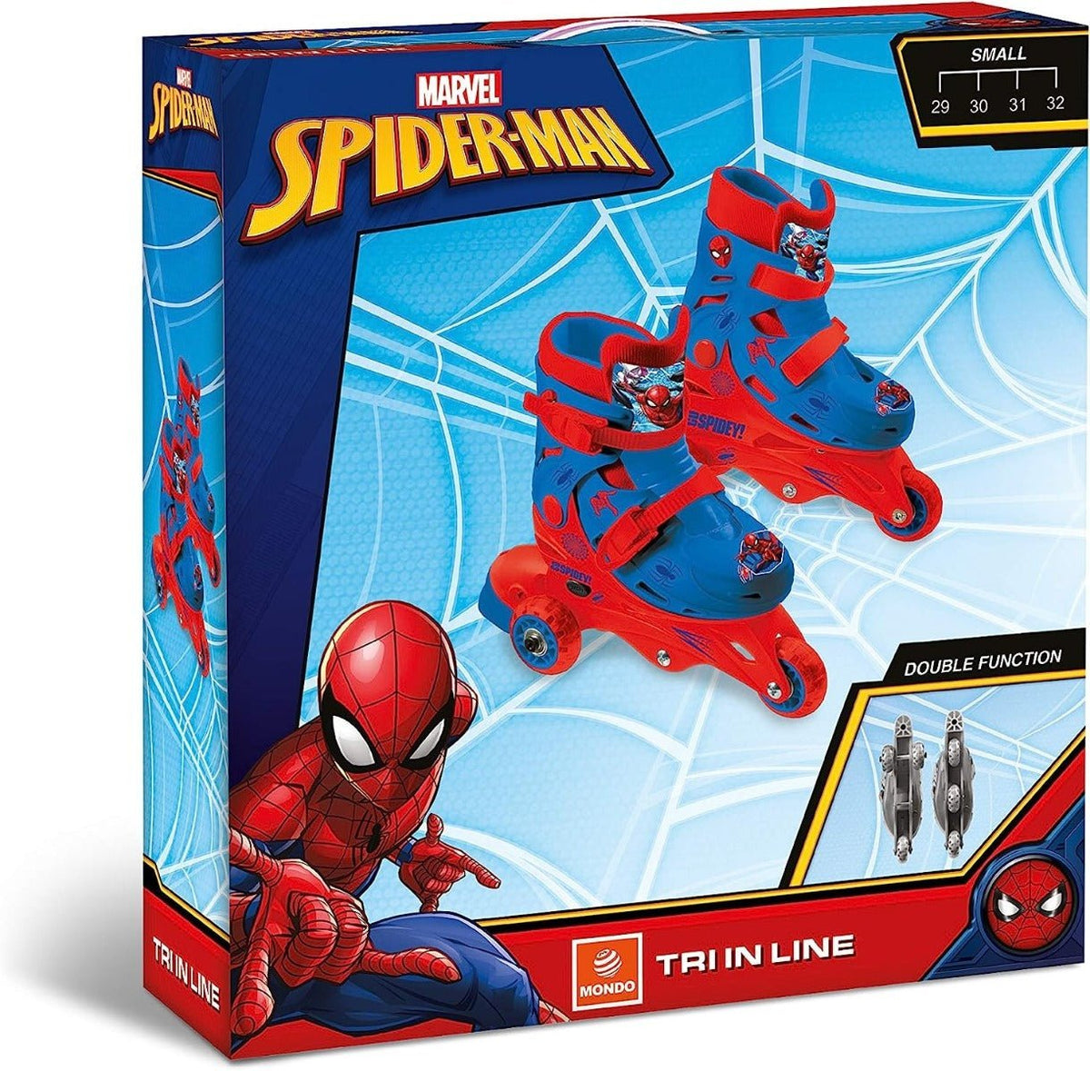 Mondo Spiderman 3W Inline Skates 28631 — image 1
