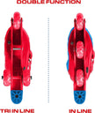 Mondo Spiderman 3W Inline Skates 28631