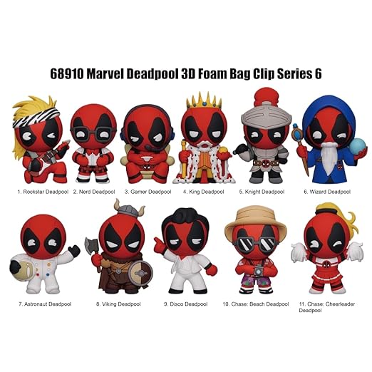 Monogram: Marvel Deadpool 3D Foam Bag Clip Series-1 MN68360 — image 2