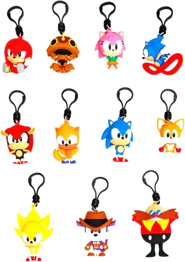 Monogram: Sonic 3D Foam Bag Clip, Series-4 MN36065 — image 1