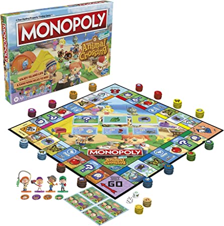 Monopoly Animal Crossing Board Game F1661 - Colorland Toys