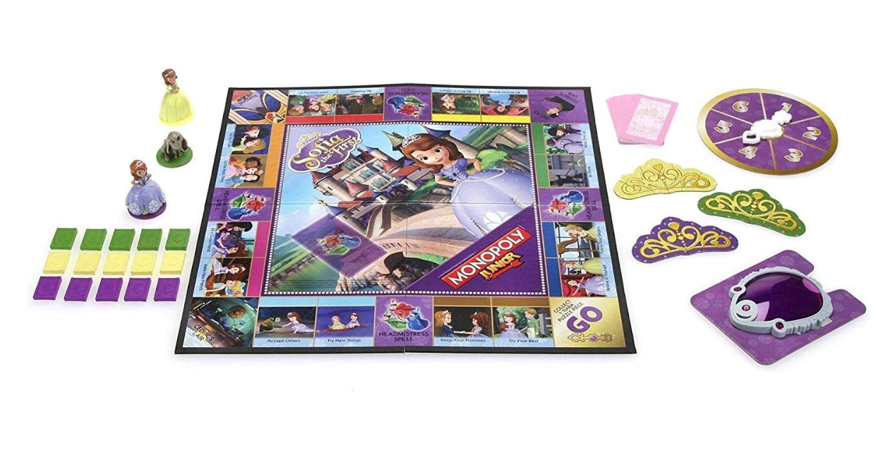 Monopoly Junior Disney Sofia The First Editon A8850 - Colorland Toys