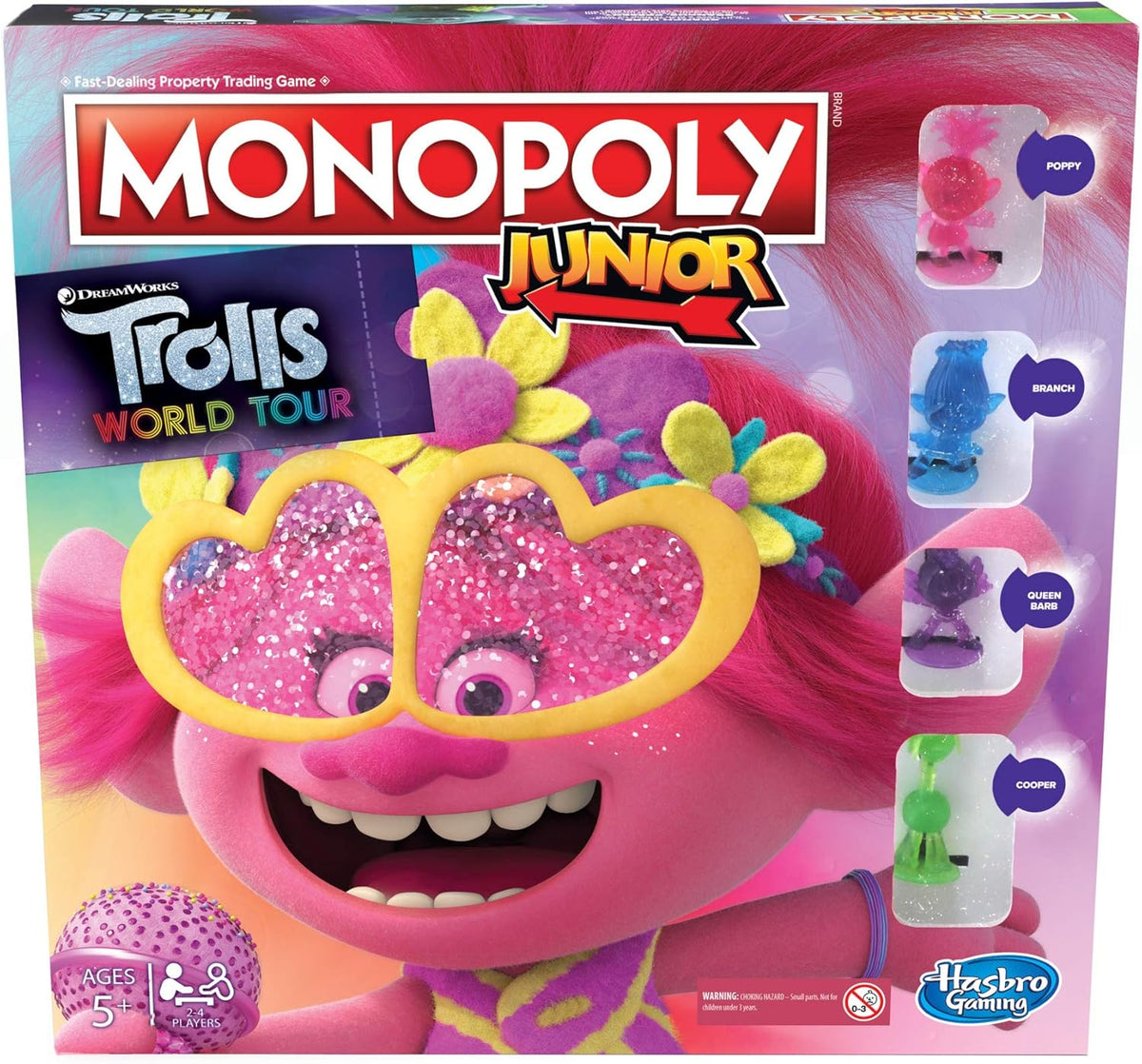 Monopoly Junior Trolls World Tour E7496 — image 3