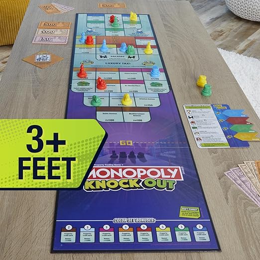 Monopoly Knockout Family Party Game - Colorland Toys