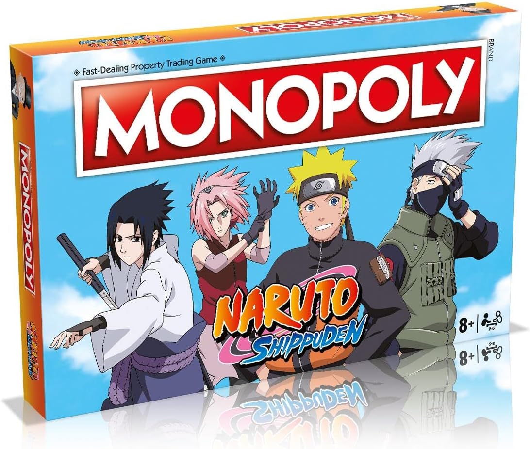 Monopoly Naruto Board Game WM00167 - Colorland Toys