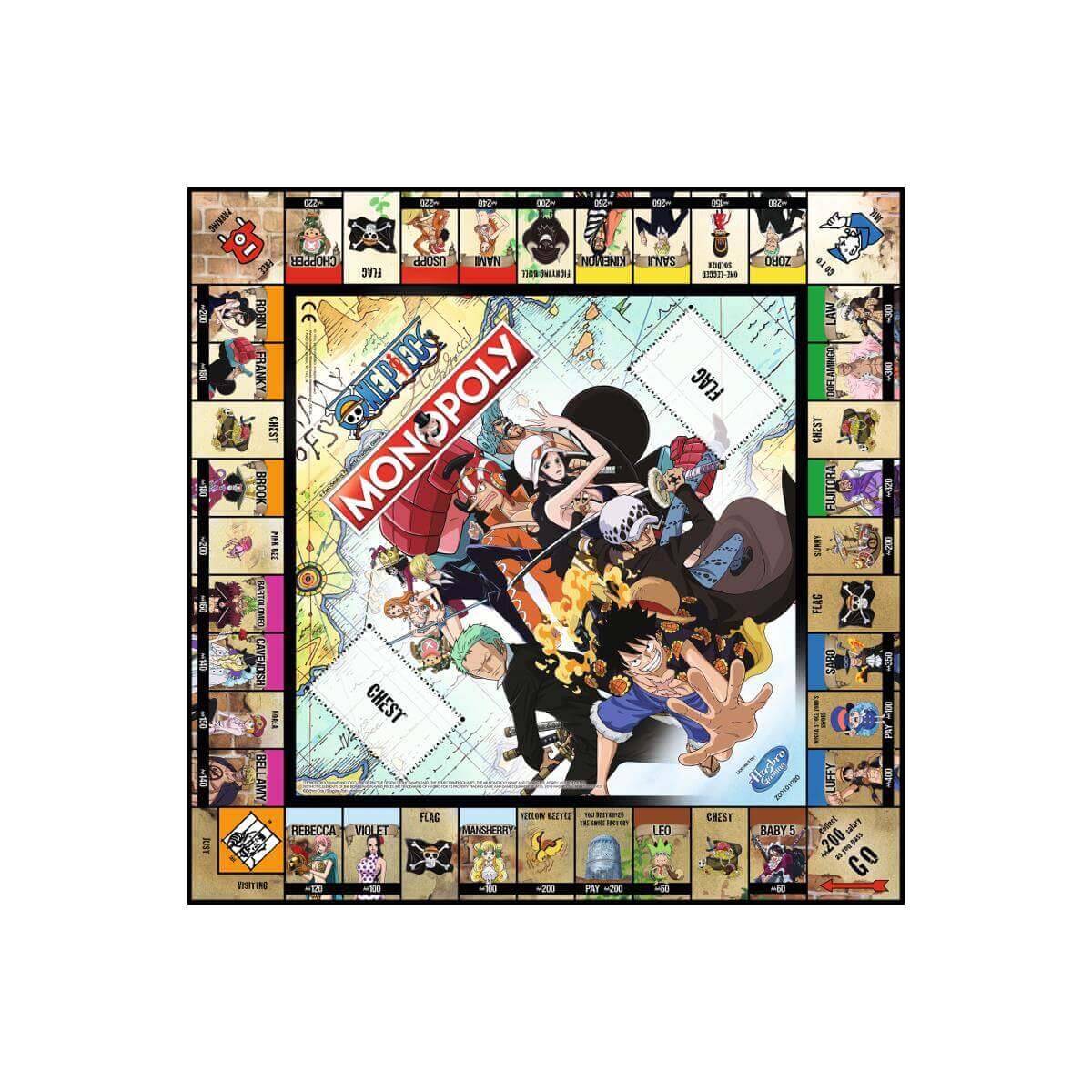Monopoly One Piece Board Game - Colorland Toys