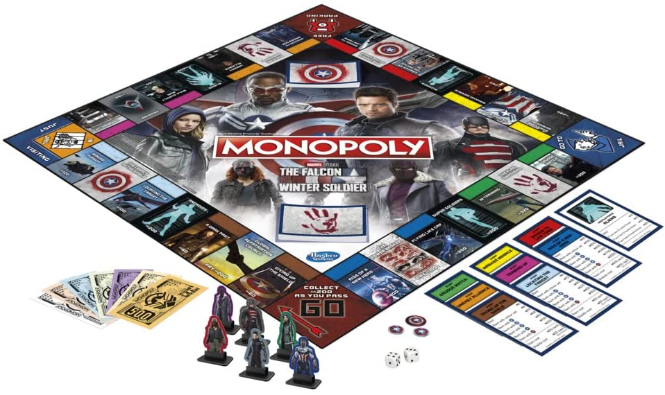 Monopoly The Falcon and The Winter Soldier F5851 - Colorland Toys