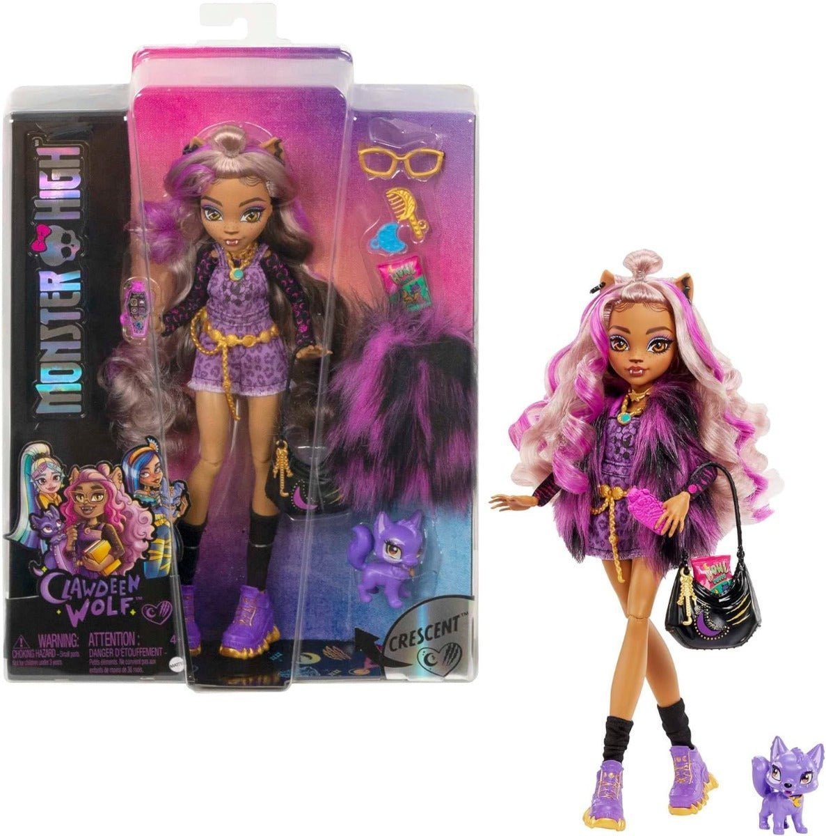 Monster High Core Doll - Clawdeen HHK52 - Colorland Toys