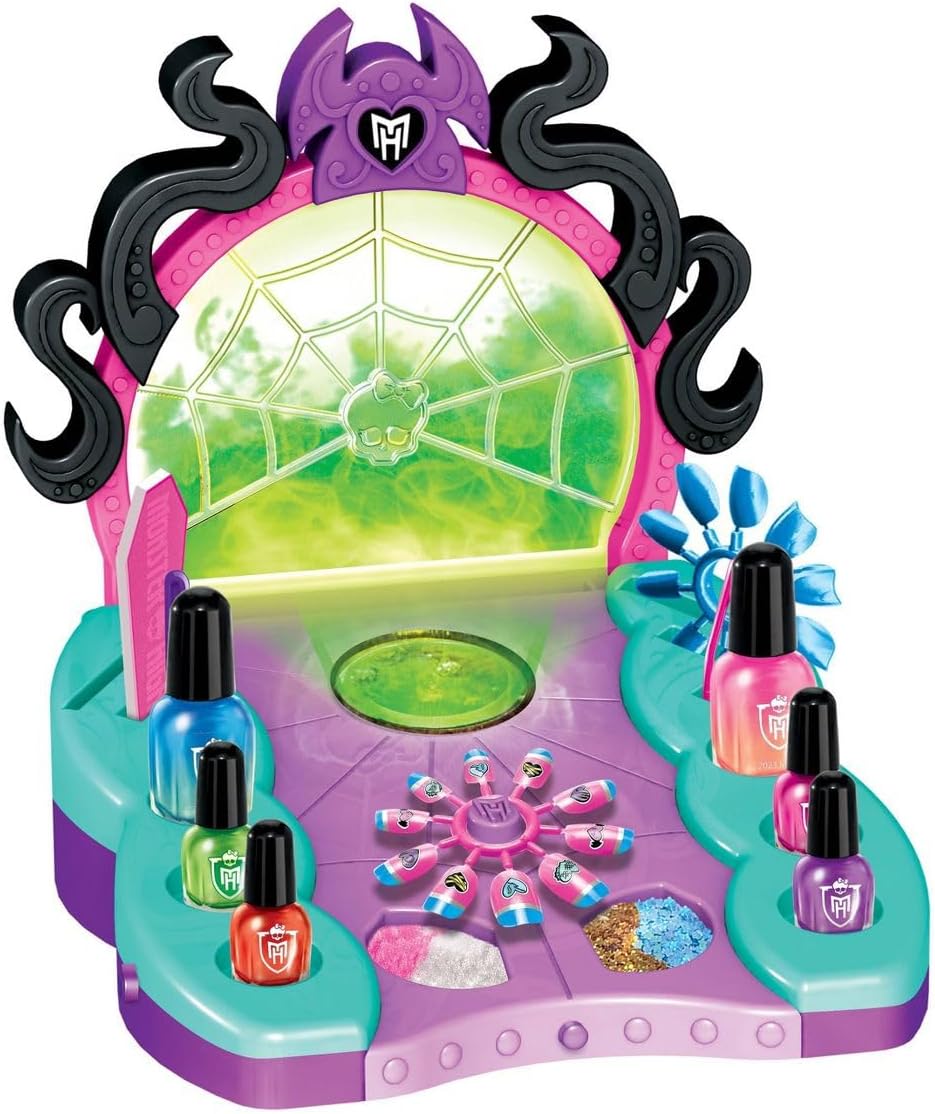 Monster High Ghoulish Glam Nail Salon CA - 72204 - Colorland Toys
