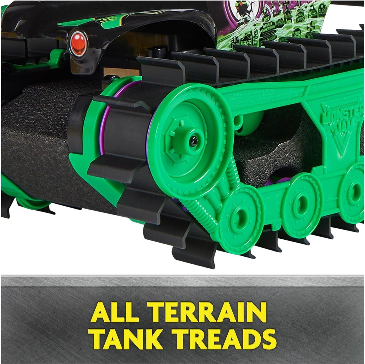 Monster Jam 1:15 RC Grave Digger Trax 6067880 - Colorland Toys