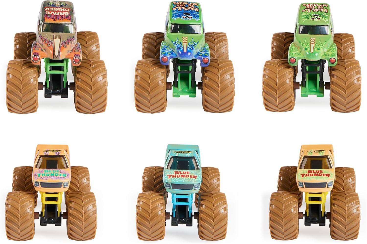 Monster Jam 1:64 Mystery Mudders 2-Pack 6067514 - Colorland Toys