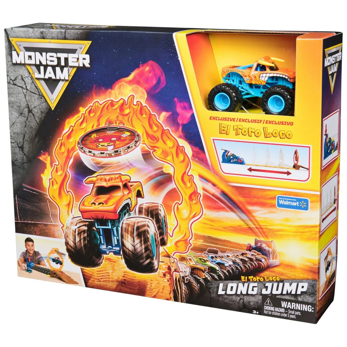 Monster Jam 1:64 Scale Long Jump Playset 6073252 — image 2