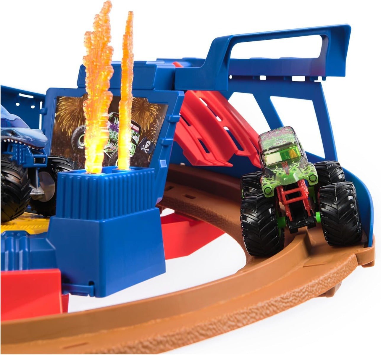 Monster Jam 1:64 Super Charger Speedway - Colorland Toys