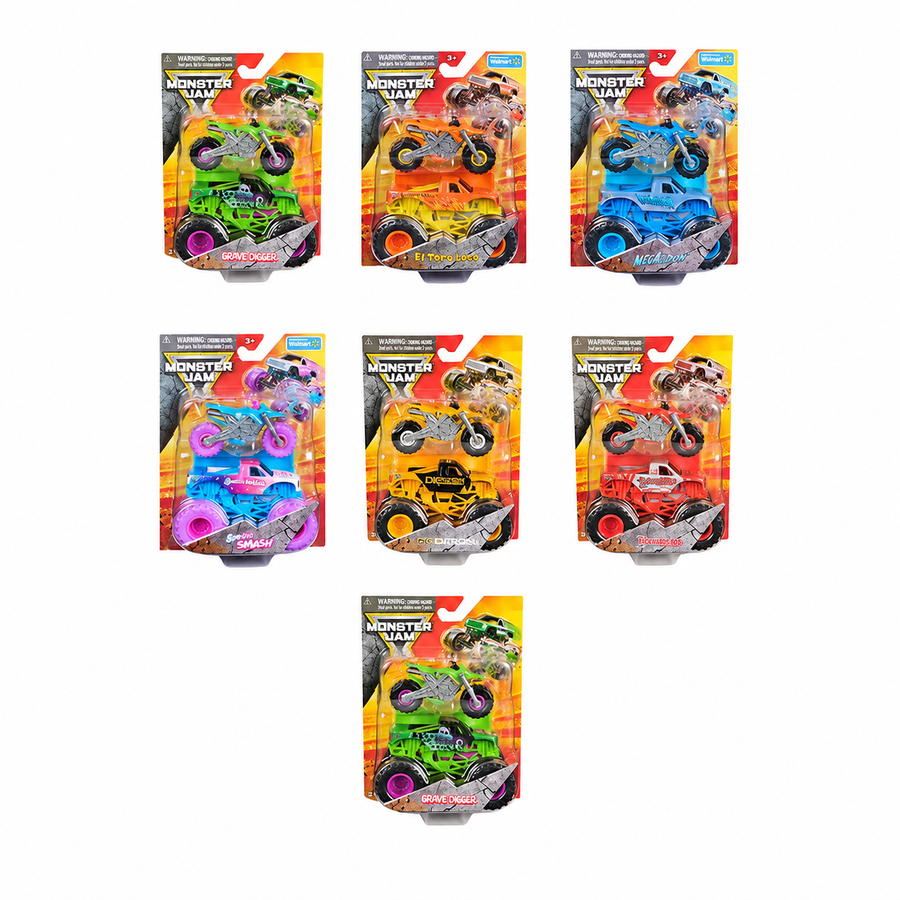 Monster Jam 1:64 & Supercross Bike 6074304 - Assorted 1pc