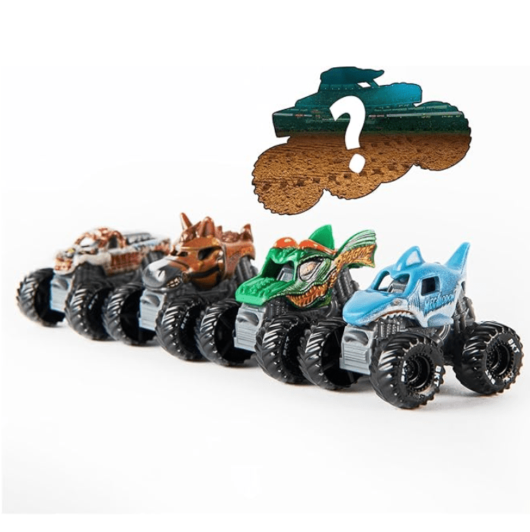 Monster Jam 5 Pack Mini Scale Vehicles 6066965 — image 3