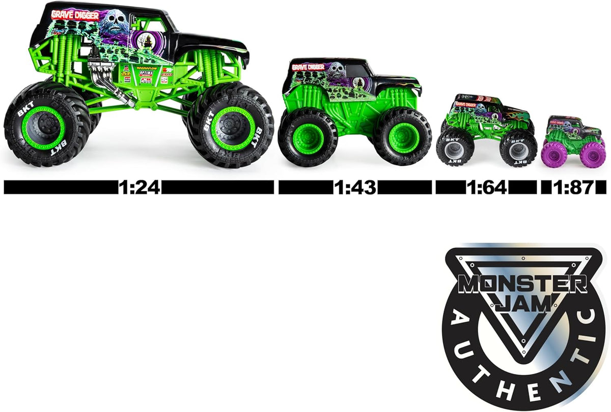 Monster Jam Die-Cast Monster Truck 1:24 Scale 6056371 - Assorted — image 9