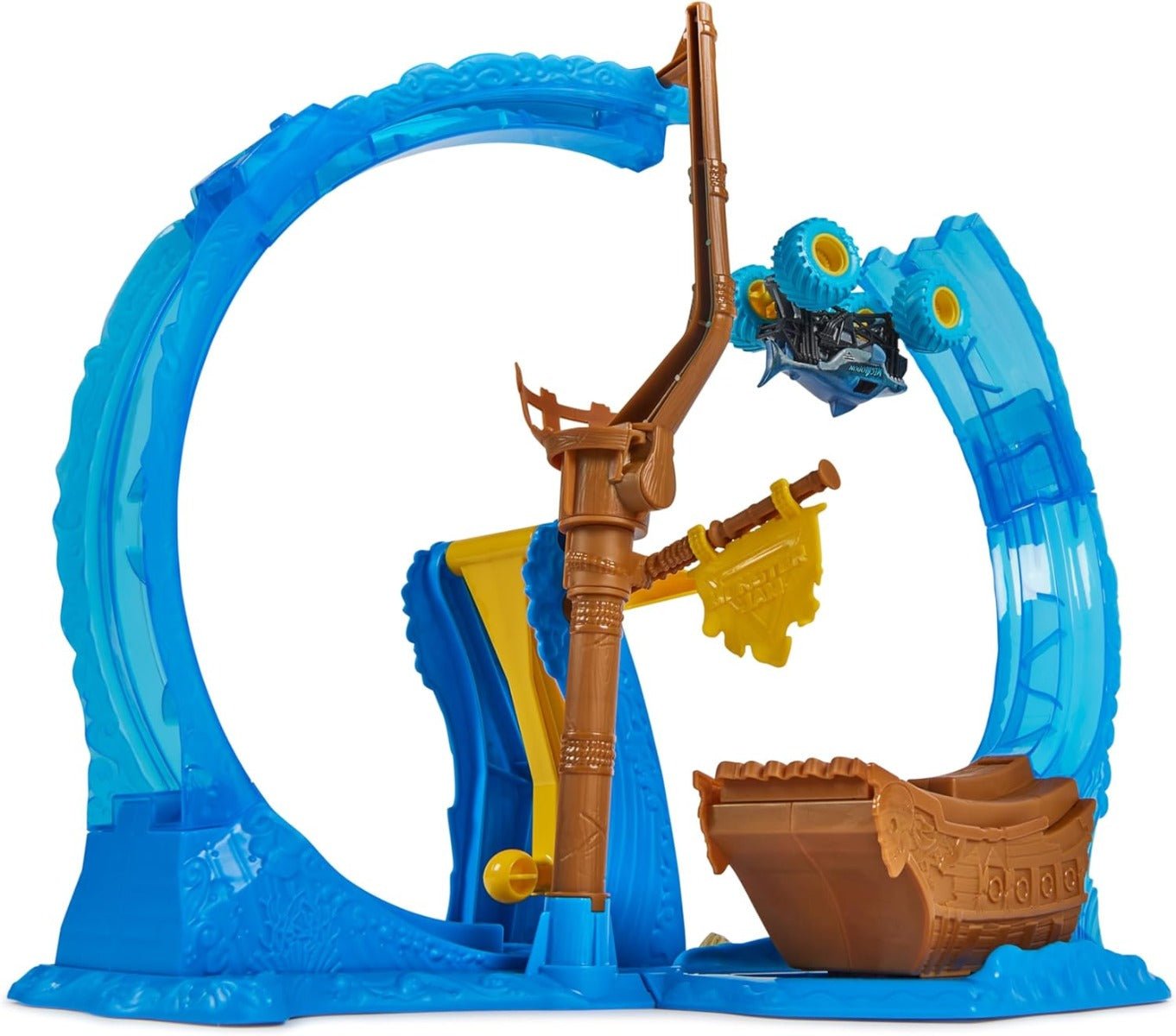 Monster Jam Loop Of Doom Stunt Playset 6070018 - Colorland Toys