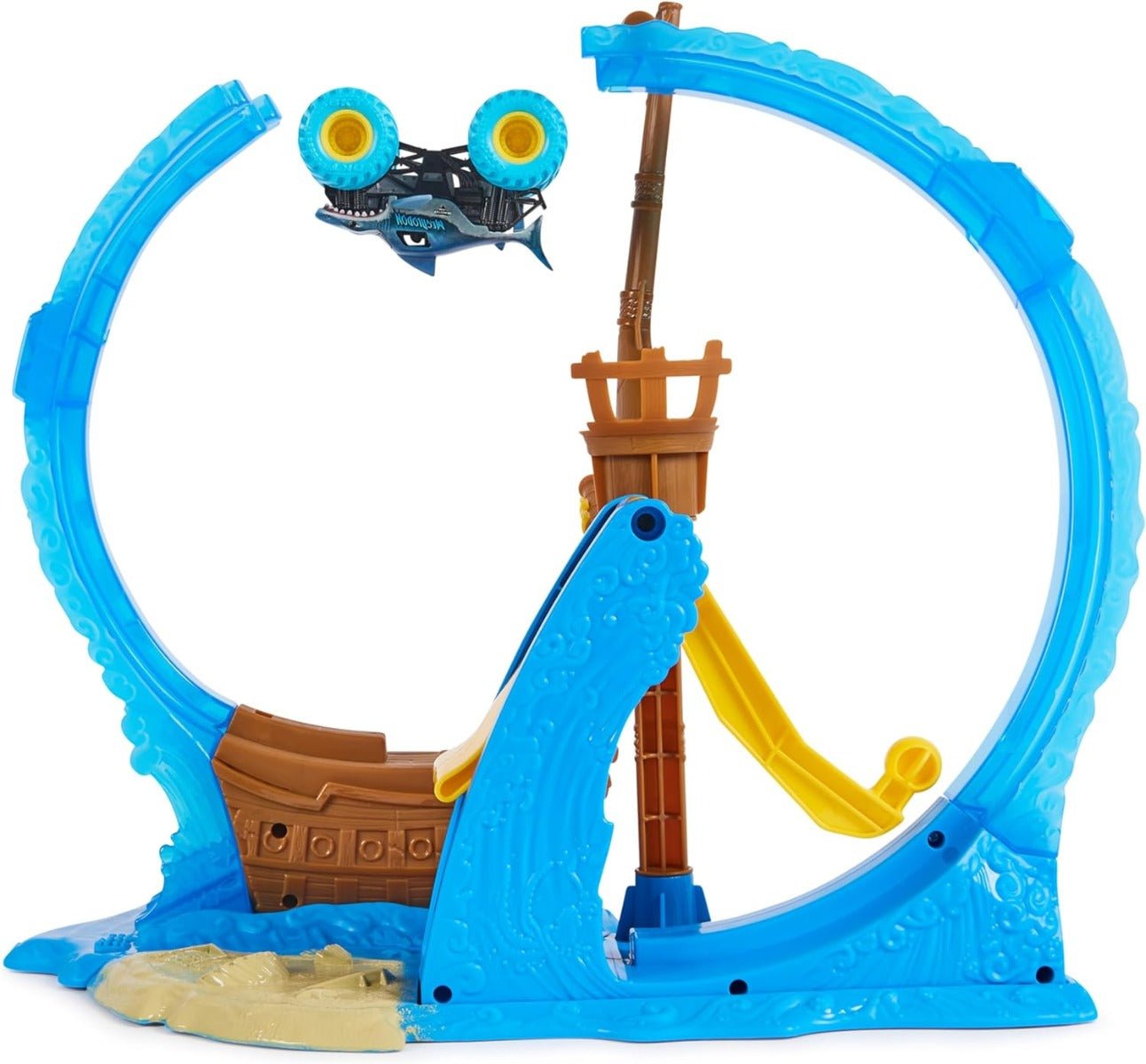 Monster Jam Loop Of Doom Stunt Playset 6070018 - Colorland Toys