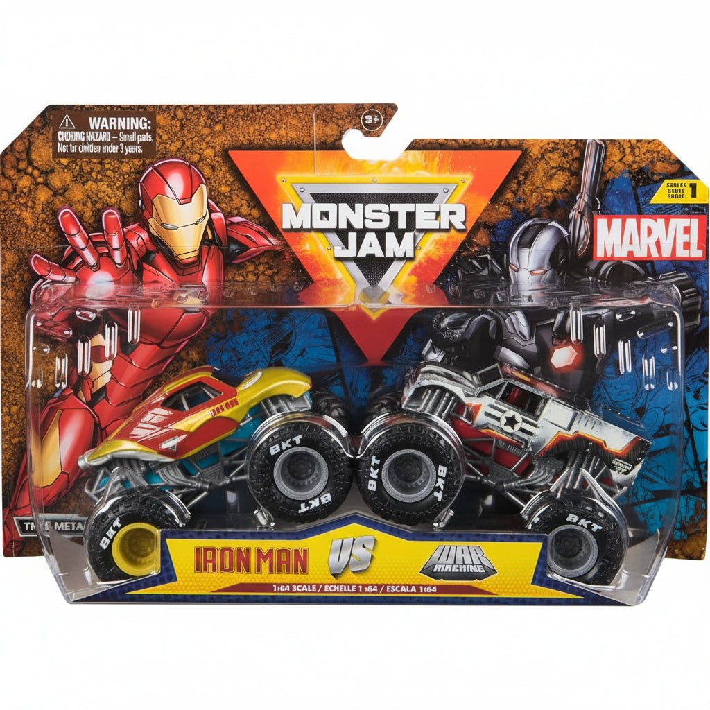 Monster Jam Marvel 1:64 Pack-2 - Colorland Toys