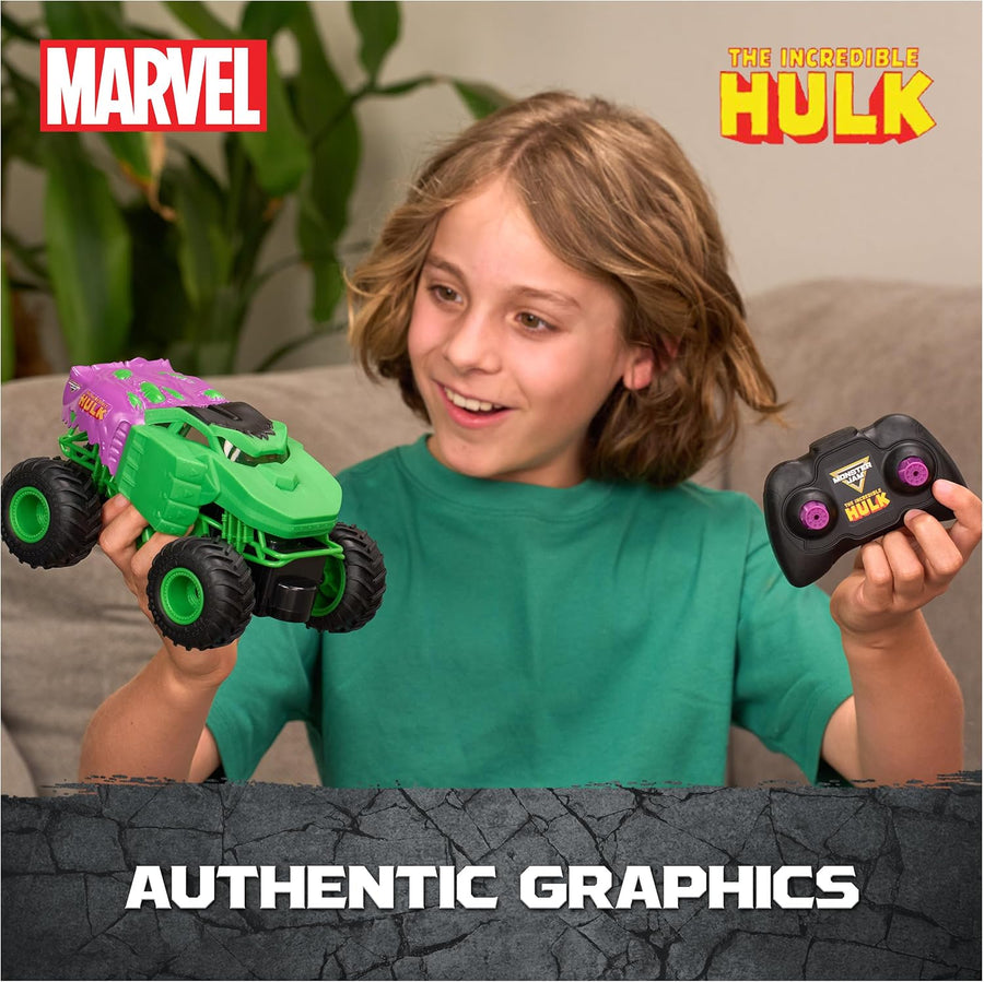Monster Jam Marvel The Hulk RC 1:24 Scale Monster Truck 6076629 — image 2
