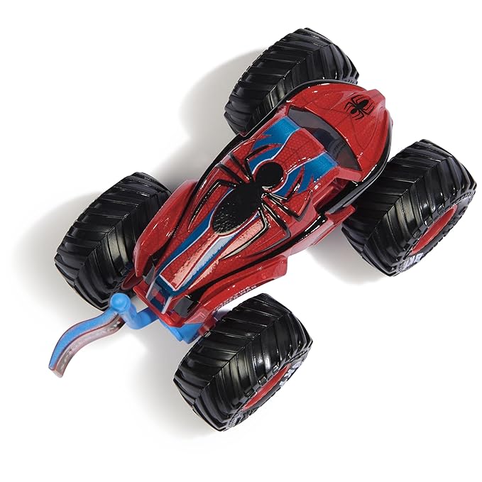 Monster Jam Marvel Vehicles 1:64 Scale Spiderman 6074263 - Colorland Toys