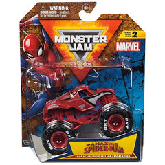 Monster Jam Marvel Vehicles 1:64 Scale Spiderman 6074263 - Colorland Toys