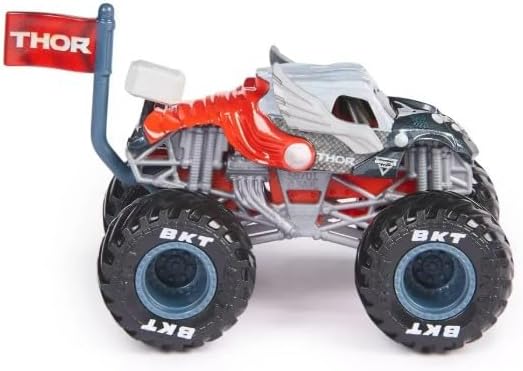 Monster Jam Marvel Vehicles 1:64 Scale Thor 6074265 — image 3